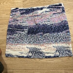 Blue and Pink Mini Skort